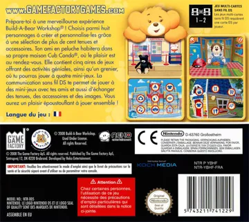 Build-A-Bear Workshop - Ou Se Font les Meilleurs Amis (France) box cover back